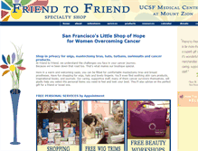 Tablet Screenshot of friend2friend.org